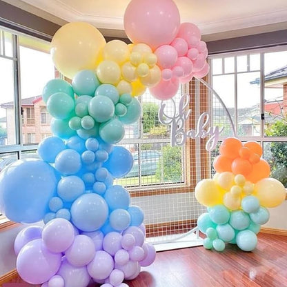 MEBAY Pastel Rainbow Balloon Arch Garland Kit - Image 3