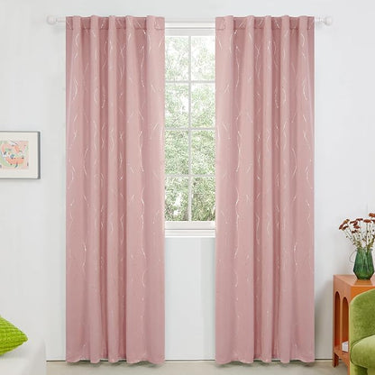 Deconovo Blackout Back Tab Curtains - Image 2