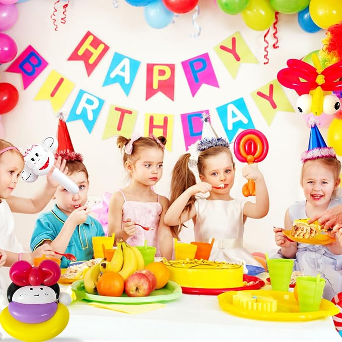 260 Long Balloons for Balloon Garland Thickening Skinny Latex Twisting Animals - Image 7