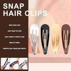 YGDZ Bobby Pins Set, Hair Pins, Hair Clips Kit, 2Inch Bobby Pins Brown Hair, Black, Blonde Hair, U Shaped Hair Pins for Buns, French Pins, Snap Hair Clips, Hair Barrettes, Hair Accessories for Women