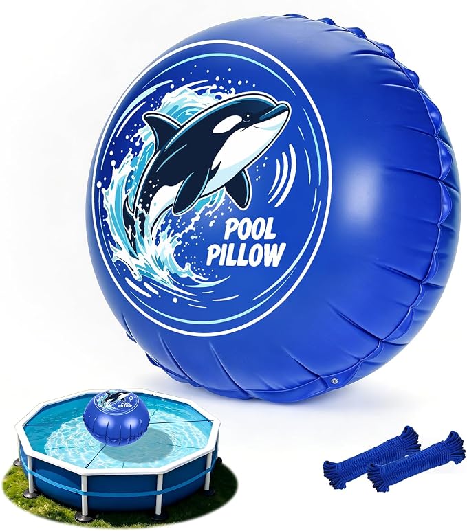 4x4FT Winter Pool Pillows for Above Ground Pools Closing Reusable | Winterizing by Unknown
