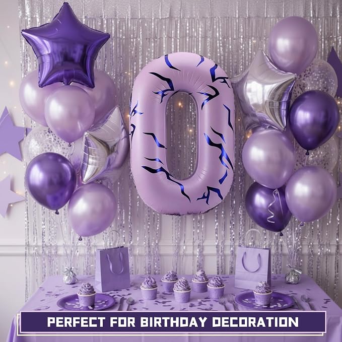 40 Inches Number 0 Balloon - Image 5