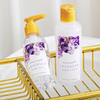 BODY & EARTH Gift Baskets For Women 11 Pcs Lavender Spa Gifts For Her with Bubble Bath Body Lotion Sets, Bath and Body Gifts Set For Her Christmas Gifts for Women Spa Gift Sets