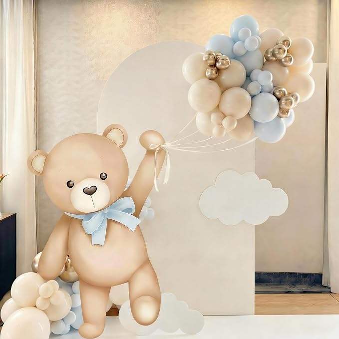 43 Pcs Bear Baby Shower Party Decorations 31 Bears Cardboard Cutout Stand by Unknown