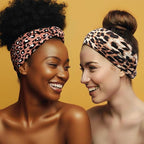 DRESHOW 4 Pack Turban Headbands for Women Wide Vintage Head Wraps Knotted Cute Hair Band Accessories