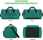 Sports Duffel Bag 20 inch for Travel Gym - Green