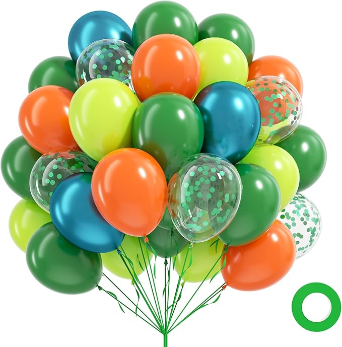 60pcs Dinosaur Balloons 12inch by Unknown