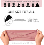 Women's Workout Headbands Non Slip Sport Sweatbands Yoga Hairbands for Travel Fitness Athletic Elastic Moisture Wicking for Girls
