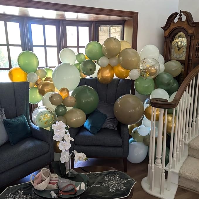 Sage Green Balloons Set - Image 8