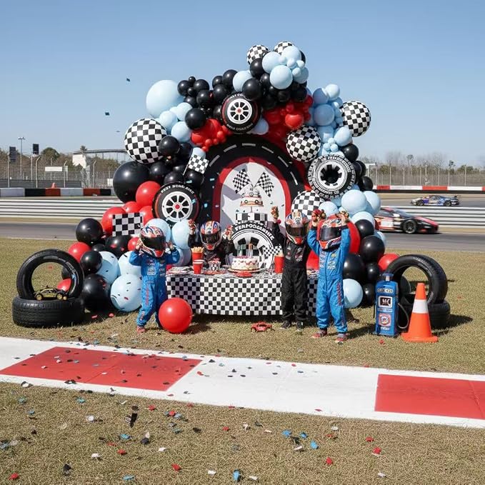 Race Car Balloon Arch Kit - Image 6
