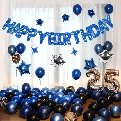 CANREVEL Happy Birthday Banner Decorations + 12Pcs Star Balloons, - Image 6