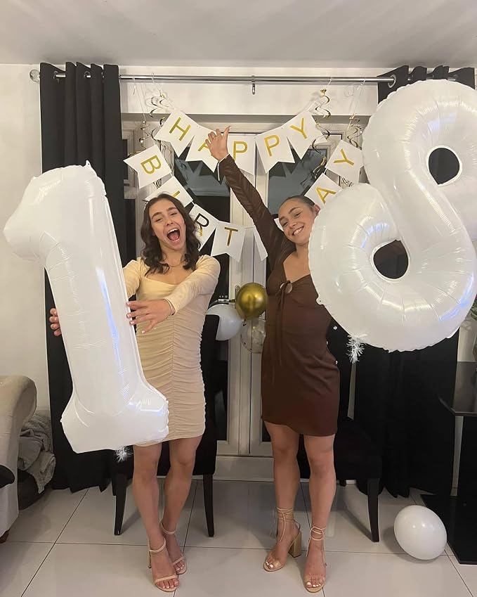 White 4 Balloon - Image 9