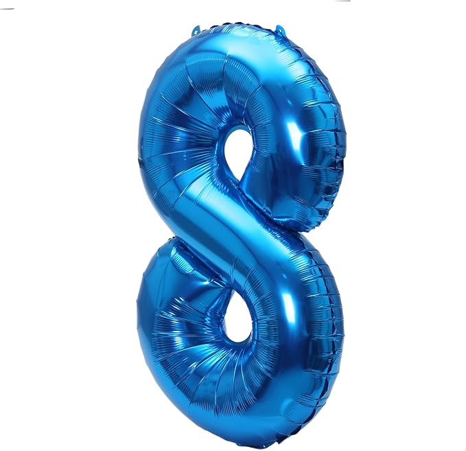 YPSelected 32 Inch Large Foil Helium Number Balloon Birthday Wedding Party 0-9 - Image 4