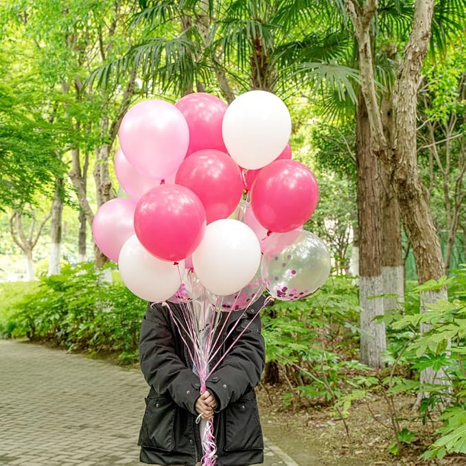 Balloonify 12 Inch Confetti Balloons, 19 Party Balloons - Image 5