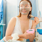 Facial Mask Mixing Bowls, Silicone DIY Face Mask Bowls for Hair Treatments and Oils, Cosmetic Beauty Tool for Home Salon Spa Face Skin Applicator