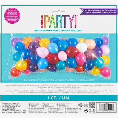 Multicolor Plastic Balloon Drop Bag - Image 5