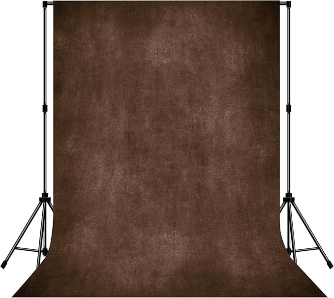 Brown Photo Backdrop Studio Abstract Texture Photography Background 8x10ft | by MIZSYE