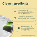 ATTITUDE Clarifying Hair Shampoo, EWG Verified, Restores Shine, Naturally Derived Ingredients, Vegan, Plant Based, Lemon Leaves and White Tea, 32 Fl Oz