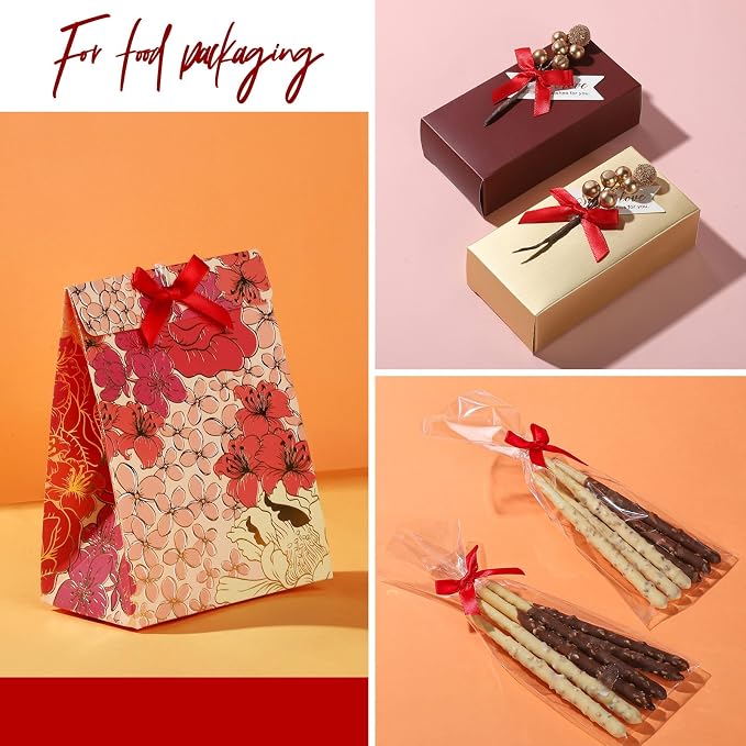 YGDZ 50 PCS Mini Red Bows, Small Bows - Image 6