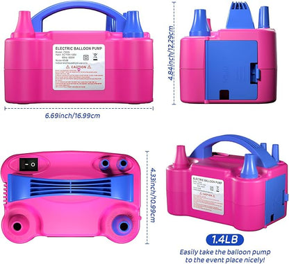 Electric Balloon Pump for Party Decorations – Portable Inflator, Auto Shutoff - Image 5