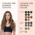 GOO GOO Clip in Hair Extensions Real Human Hair, Remy Human Hair Extensions Clip ins for Women, Natural Human Hair, 14inch 120g 7Pcs, 5 Light Ash Brown