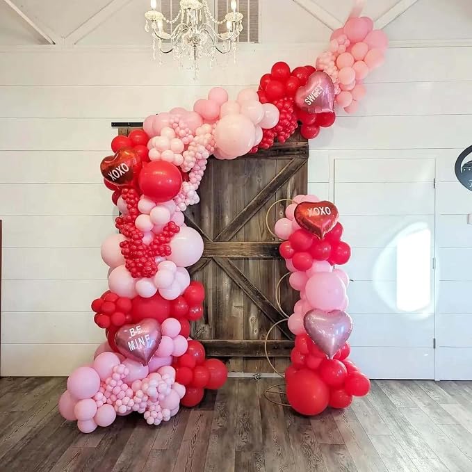 Valentine's Day Balloon Garland Arch Kit - Image 4