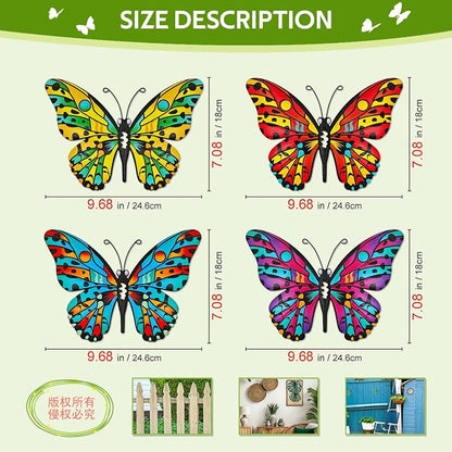 Metal Butterfly Wall Decor - Image 4