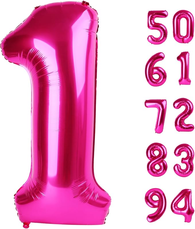 Hot Pink 1 Balloon by IWERP