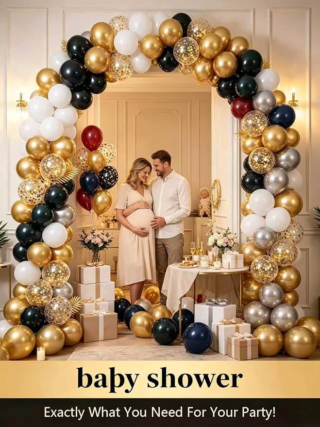 Gold Balloons 60 PCS Metallic Gold Balloons 12 Inch Gold Metallic Balloons - Image 7