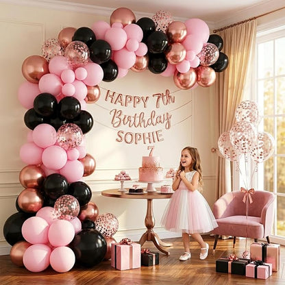 60-Pack 12-Inch Confetti Latex Balloons - Image 8