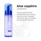 Style Factor EDGE BOOSTER Extra Strength Setting Mousse – Frizz Control, Extra Volume, and Conditioning – 6.4oz Blue Sapphire Mousse for Curly Hair