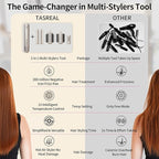 5-in-1 Hot Air Styler & Hair Dryer Brush – Fast Drying, Ionic Blow Dryer with Auto-Wrap Curler, Volumizing Brush & Straightener – Frizz-Free, No Heat Damage, Travel Bag Included for Easy Styling