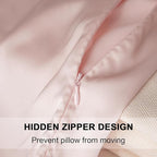 Mulberry Silk Pillowcase for Hair and Skin,King Size Cooling Silk Pillow Case with Hidden Zipper,Allergen Proof Dual Sides Soft Breathable Smooth Silk Pillow Cover for Women(King,Beige)
