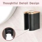 Curling Iron Holder Wall Mount, Premium Organizer for Dyson Airwrap Holder and Flat Iron Holder Wall Mount, Durable Aluminum & Plastic, Modern Space-Saving Storage for Bathroom Vanity, 3M Adhesive