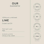 VINEVIDA Lime Essential Oil - Gallon Lime Oil Undiluted - Bulk Essential Oil for Soap Making & Candle Scents - 8 lbs