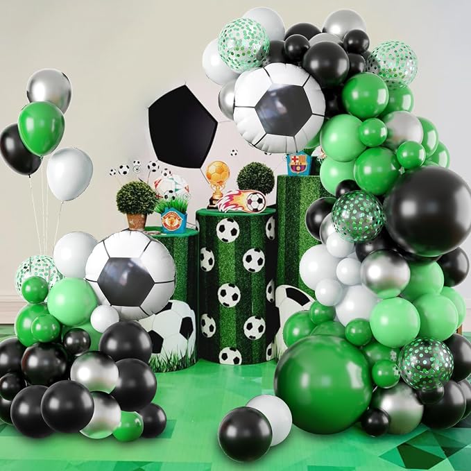 Soccer Party Balloon Garland Arch Kit - Image 4