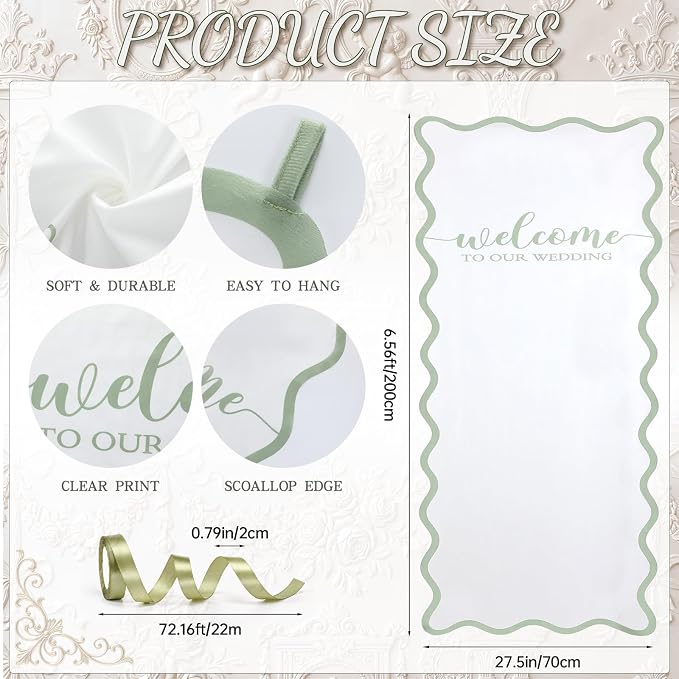 Tingjoo Wedding Welcome Sign - Image 2