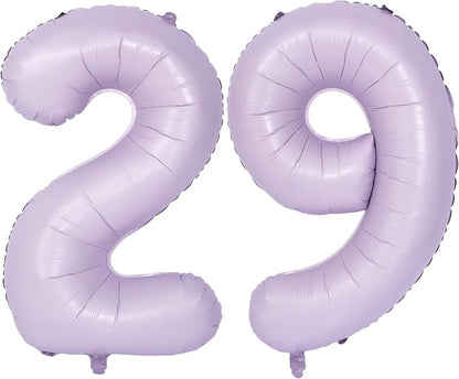 40 In Matte Purple Number Balloons Helium Foil Mylar Balloon Digital 29 | by Exquisitehighqualitypartydecorationstomeetyoureveryneed%EF%BC%81