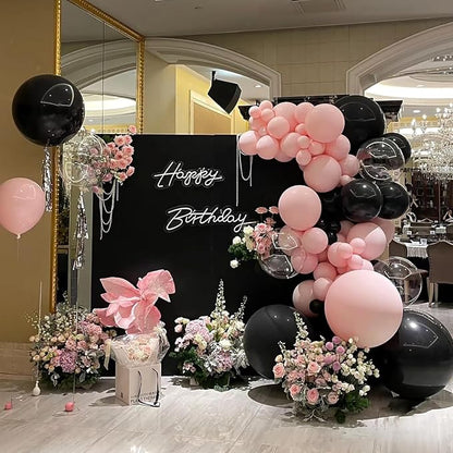 100pcs 12inch Black Balloons - Image 6
