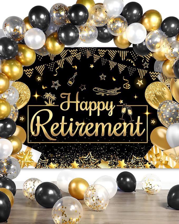 Mocsicka Happy Retirement Banner - Image 3