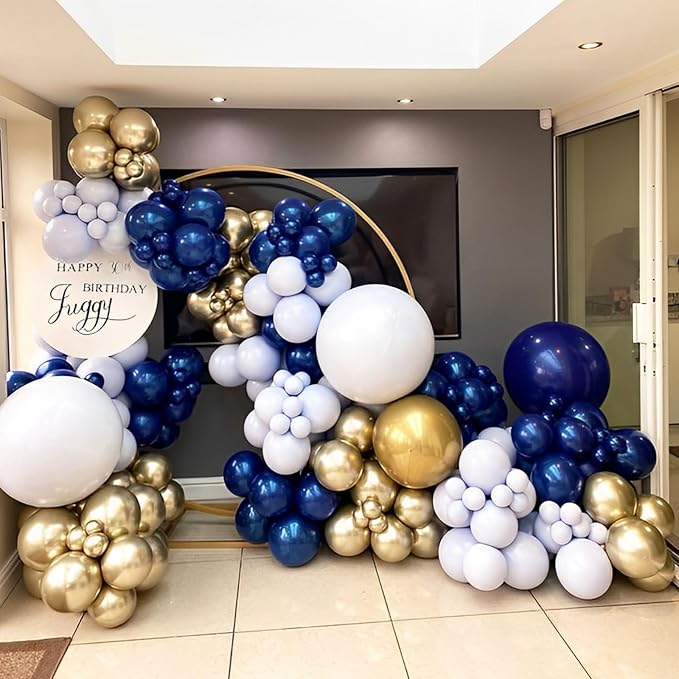Voircoloria 66pcs Metallic Gold Latex Party Balloons, 12inch | - Image 8