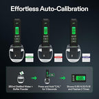 VIVOSUN Digital pH Meter, 0.01pH High Accuracy Pen Type pH Tester for Hydroponics, Household Drinking, Pool and Aquarium, Black, UL Certified
