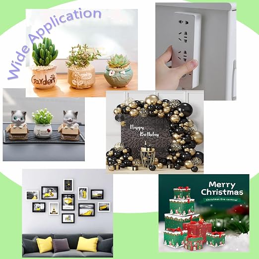 120 Pcs Sticky Tack, Double Sided Sticky Dot, No Trace Poster Adhesive Putty - Image 6