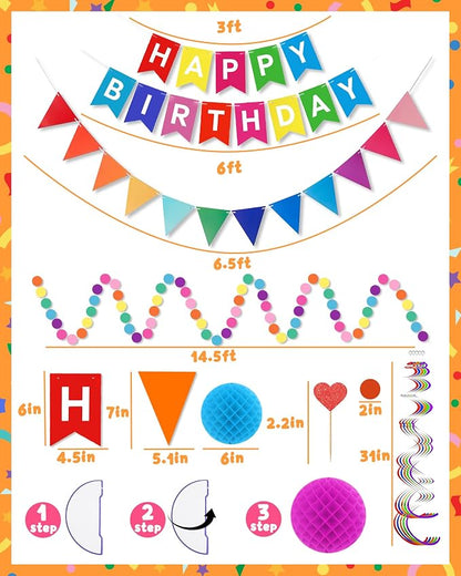 Happy Birthday Party Decorations - Image 3