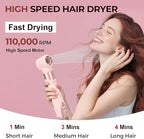 6-in-1 Multi Hair Styler | Air Styling & Drying System | Powerful Hair Dryer Brush | No Heat Damage | Auto-Wrap Curlers, Oval Brush, Round Brush, Comb & Storage Bag