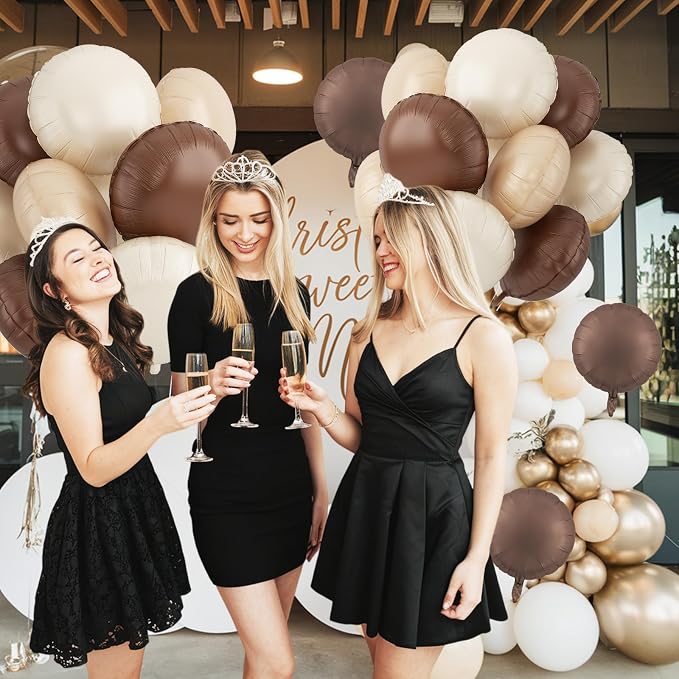 20PCS Round Shaped Balloons, 18 Inch Round Foil Balloon - Image 7