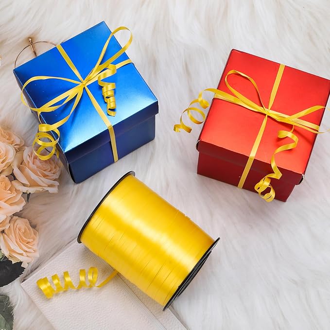 500 Yards Yellow Curling Ribbon Balloon String Ribbon 1/5 Inch | Ribbon - Image 4