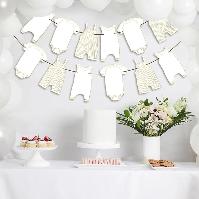 Neutral Baby Shower Bunting - Image 5