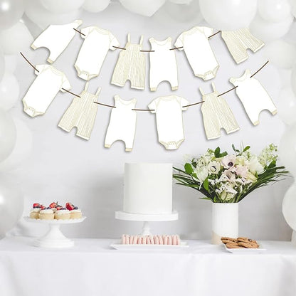 Neutral Baby Shower Bunting - Image 5