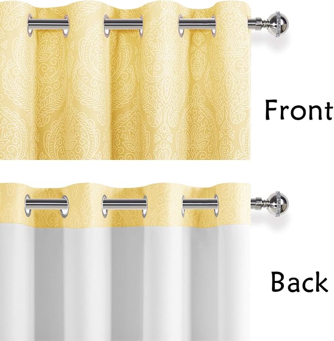 DWCN Fall Ombre Blackout Curtains - Image 4